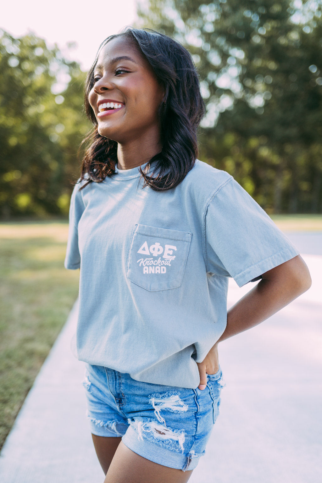 Delta Phi Epsilon Dodgeball Tshirt