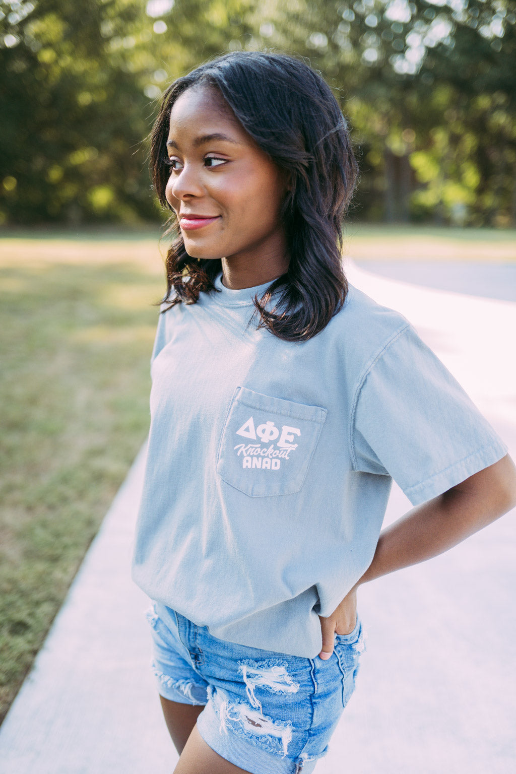 Delta Phi Epsilon Dodgeball Tshirt
