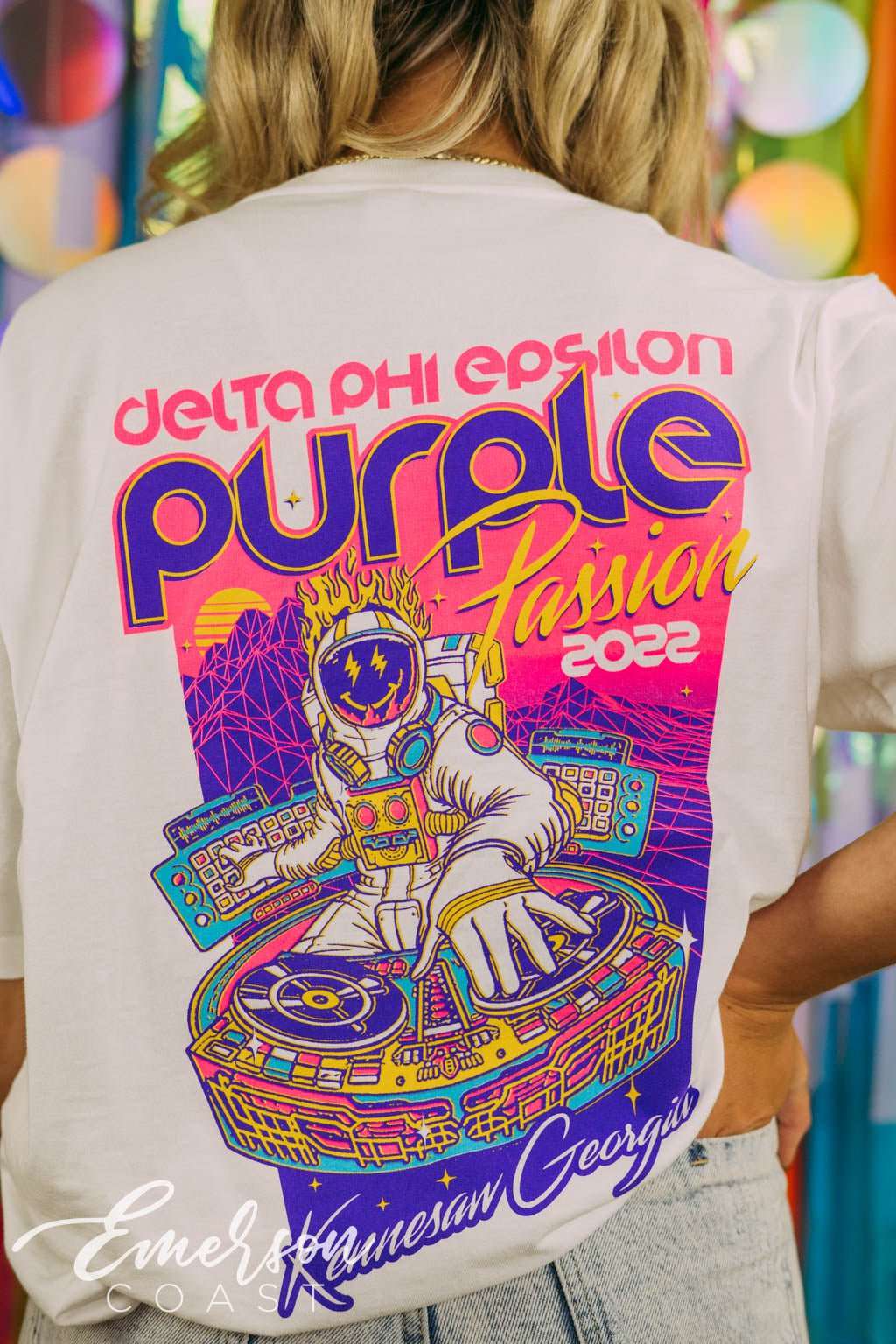 Delta Phi Epsilon Purple Passion Shirt