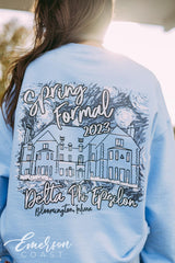 Delta Phi Epsilon Spring Formal House Crewneck