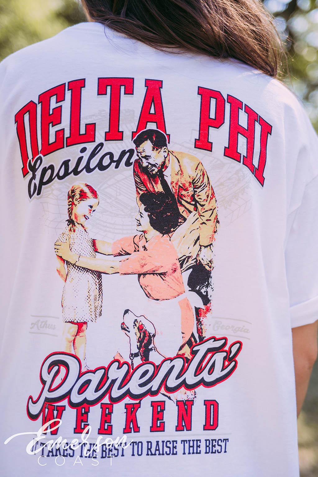 Delta Phi Epsilon Vintage Parents Weekend T-shirt