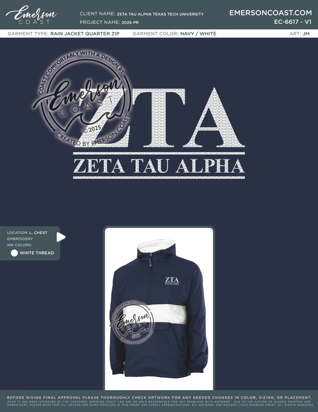 EC-6617 REP Zeta Tau Alpha Texas Tech University 2025-PR