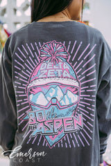 Delta Zeta 80dz in Aspen Long Sleeve