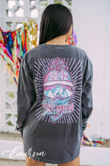Delta Zeta 80dz in Aspen Long Sleeve