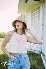 Delta Zeta Colorblock Tank