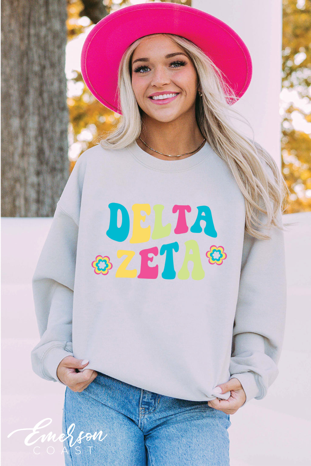 Bright Floral Crewneck