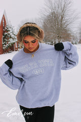 Delta Zeta Athletics Oversized Crew