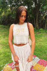 Delta Zeta Freshly Picked Bid Day Stitched Tank