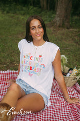 Delta Zeta Love That Is Ever Steadfast Rolled Cuff Tee