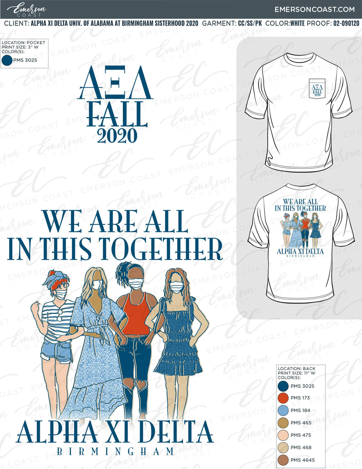 02-090120 Alpha Xi Delta University of Alabama at Birmingham Sisterhood 2020