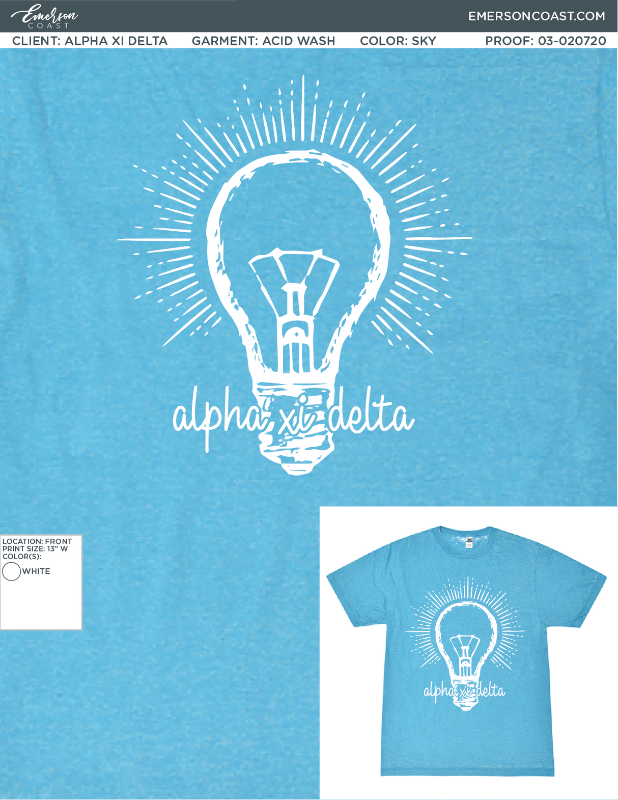 03-020720 Alpha Xi Delta University of Alabama at Birmingham Light it Up Blue 2020 -01