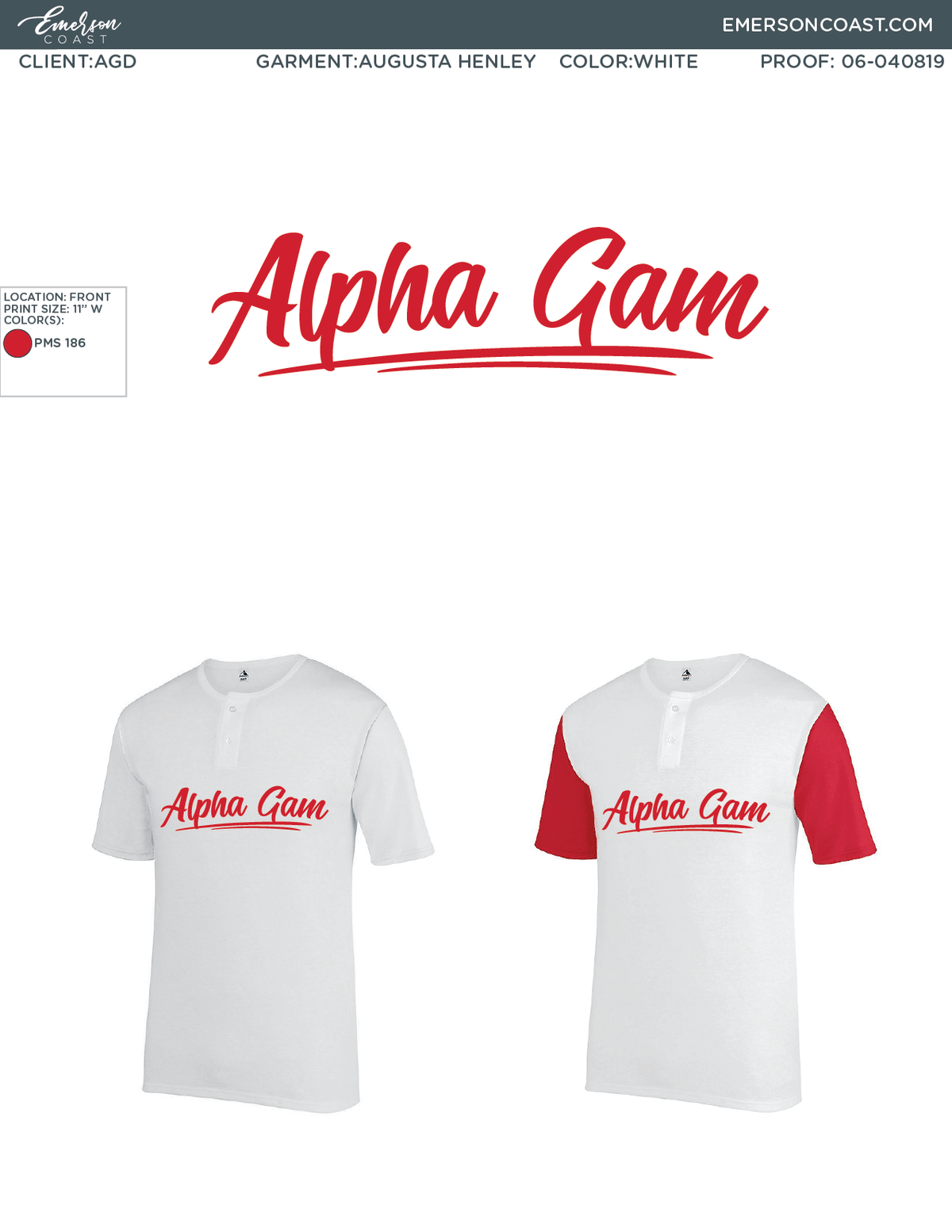 06-040819 Alpha Gamma Delta University of South Carolina Retro Henleys 2019-01