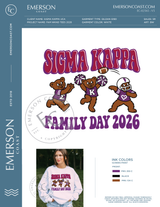 EC-02565 REP Sigma Kappa University of Central Arkansas Fam Wknd Tees 2026-FW