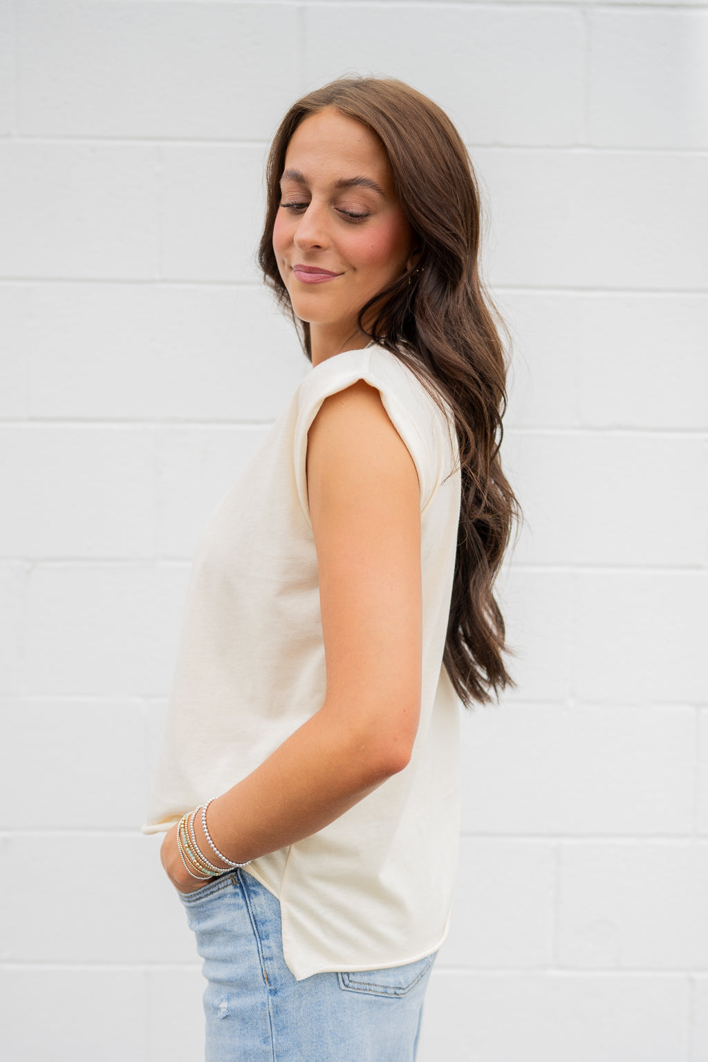 Emerson Coast Rolled Cuff Tee