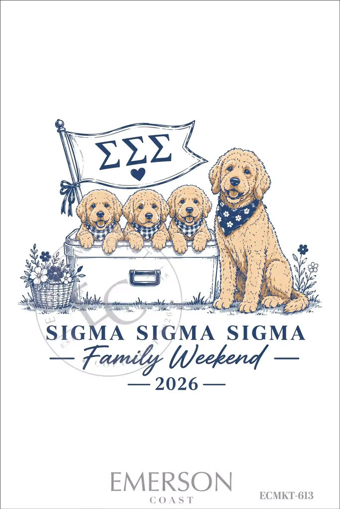 Sigma Sigma Sigma Family Weekend T-Shirt