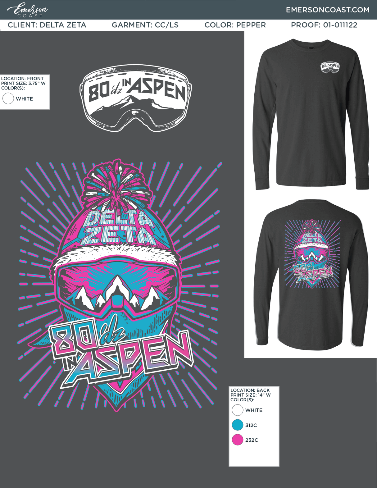 01-011122 Delta Zeta University of South Carolina 80's in Aspen 2022