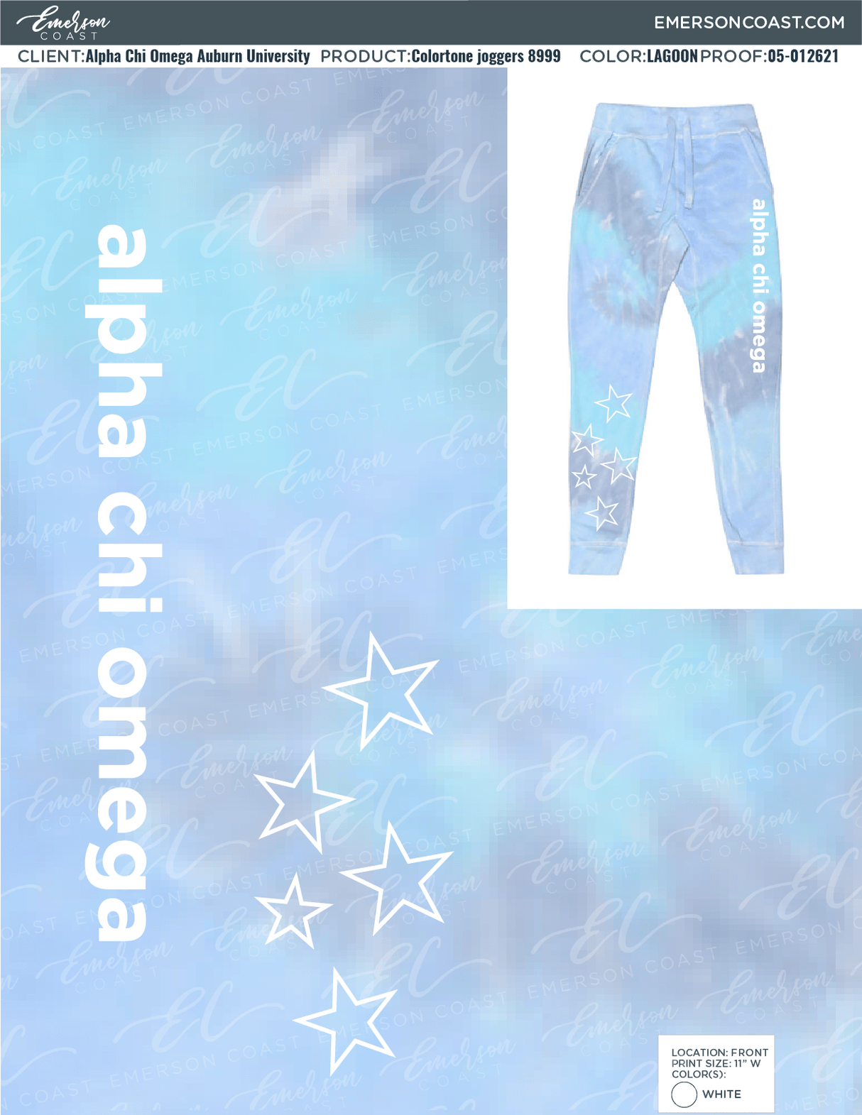 05-012621 Alpha Chi Omega Auburn University Sweatpants 2021-01