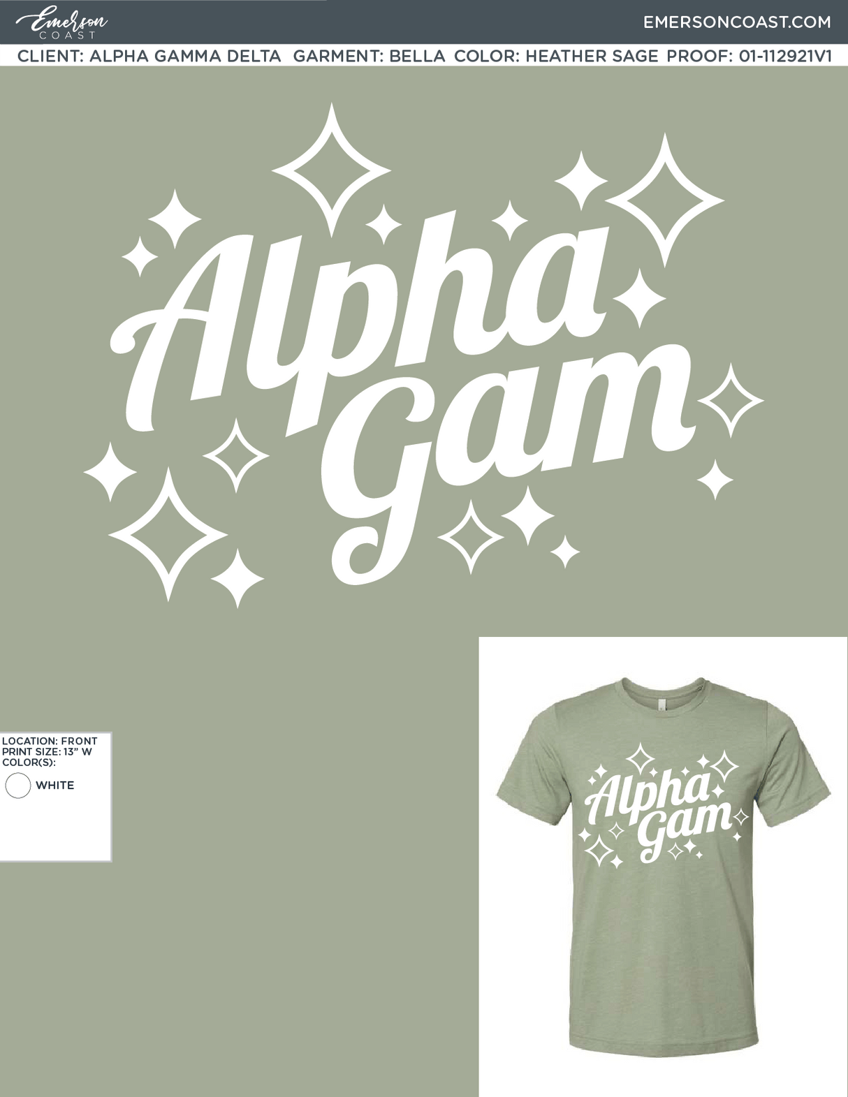 01-112921 Alpha Gamma Delta William Jewell College Recruitment Stars 2021-01