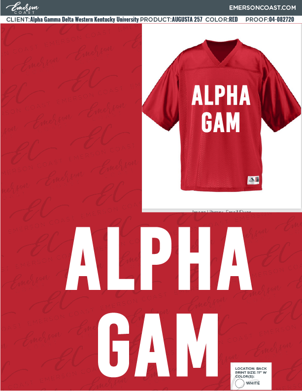 04-082720 Alpha Gamma Delta Western Kentucky University Jerseys 2020-01