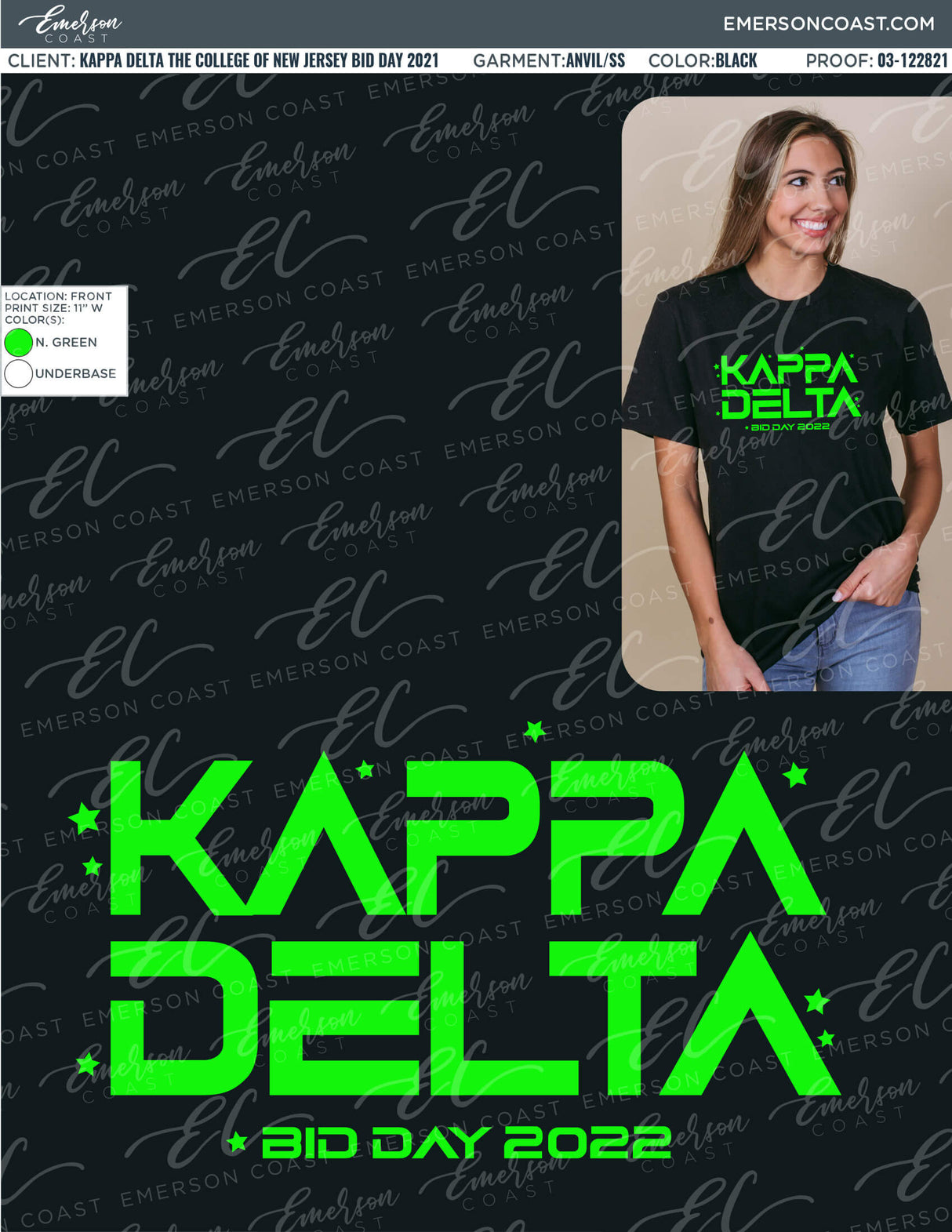 03-122821 Kappa Delta The College of New Jersey Bid Day 2021