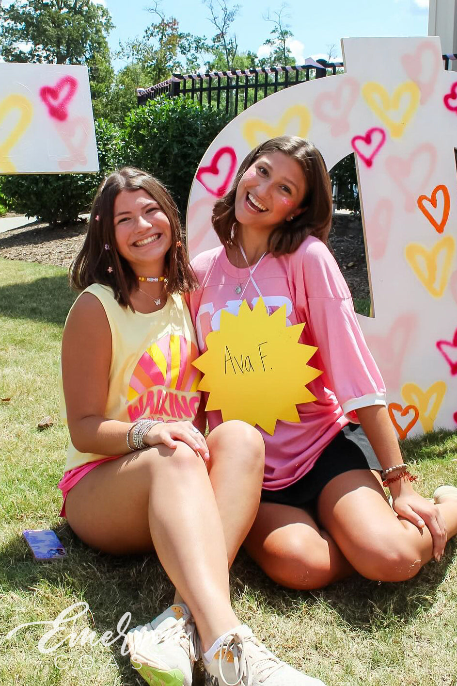 Gamma Phi Beta Walking On Sunshine Bid Day Tank