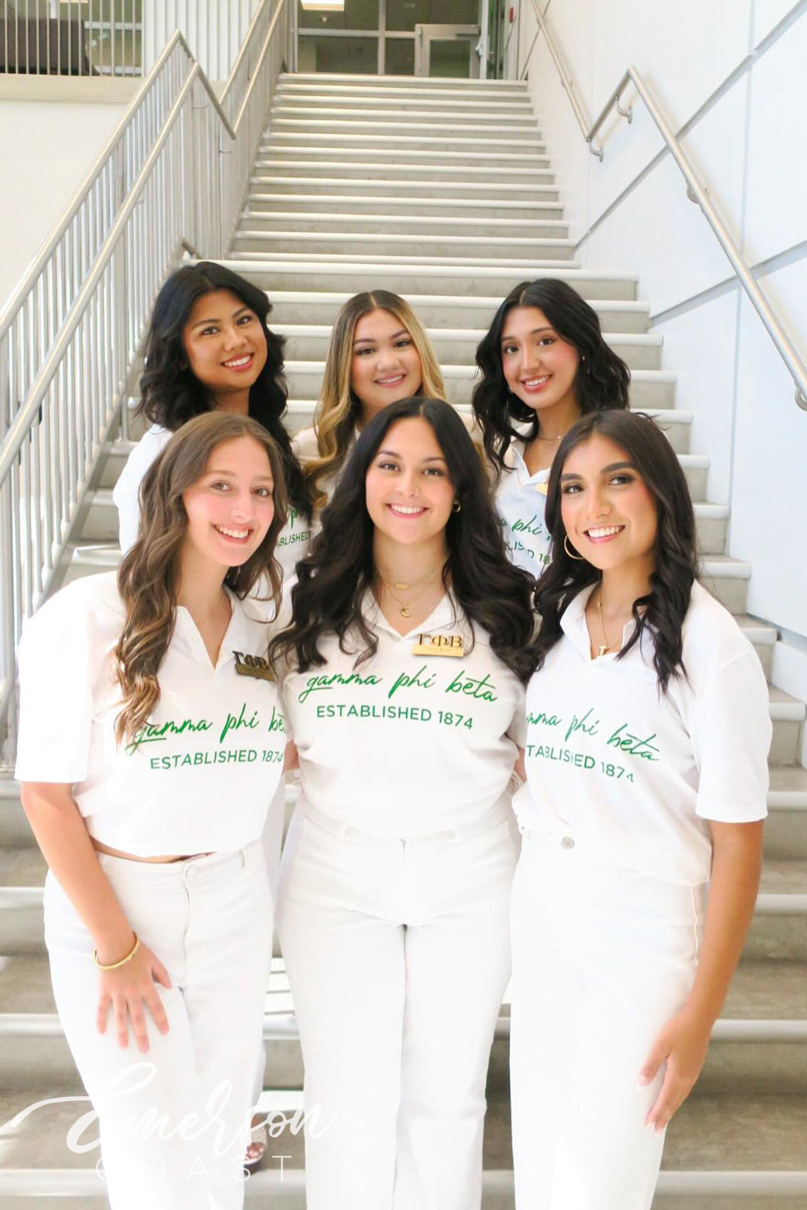 Gamma Phi Beta Green Script Recruitment Henley