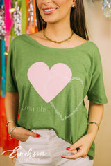 Gamma Phi Beta Heart Tee