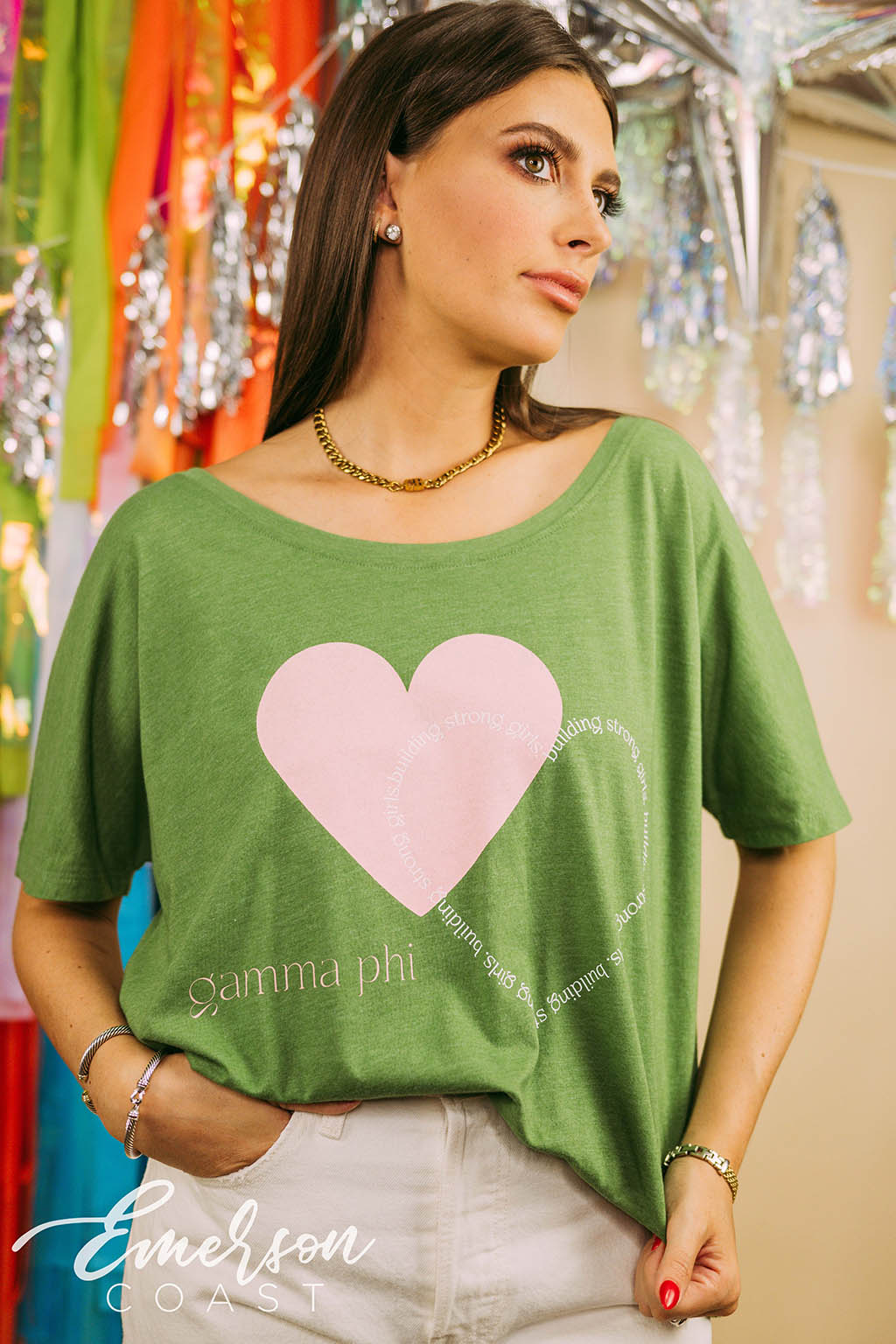 Gamma Phi Beta Heart Tee