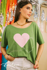Gamma Phi Beta Heart Tee