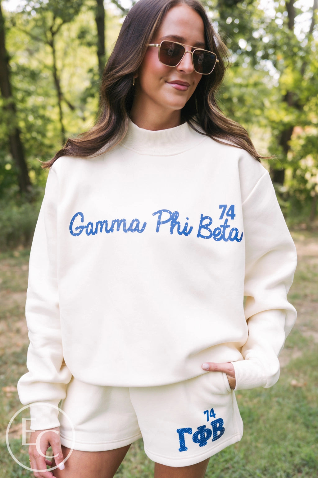 Gamma Phi Beta Cream Apricot Set