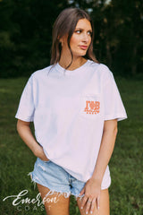 Gamma Phi Beta Bow Helmet Dad's Day Tee