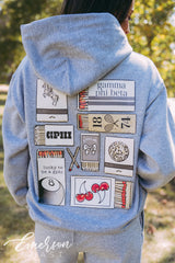 Gamma Phi Beta Lucky Match Box Hoodie Sweatpants Set