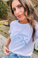 Gamma Phi Beta Bow Baby Tee