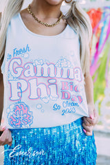 Gamma Phi So Fresh So Clean Bid Day Tank