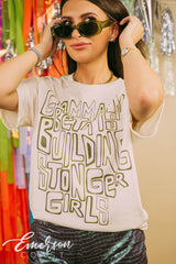 Gamma Phi Beta Building Strong Girls Tee
