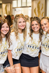Kappa Alpha Theta Great Katsby Bid Day Tee