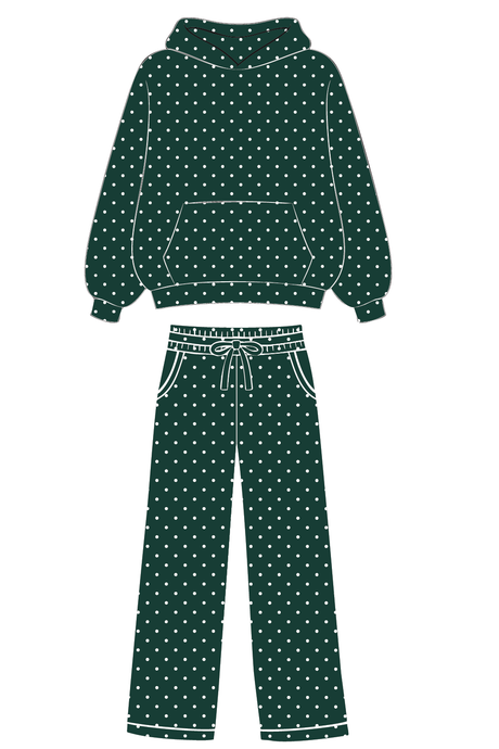 Green Polka Dot