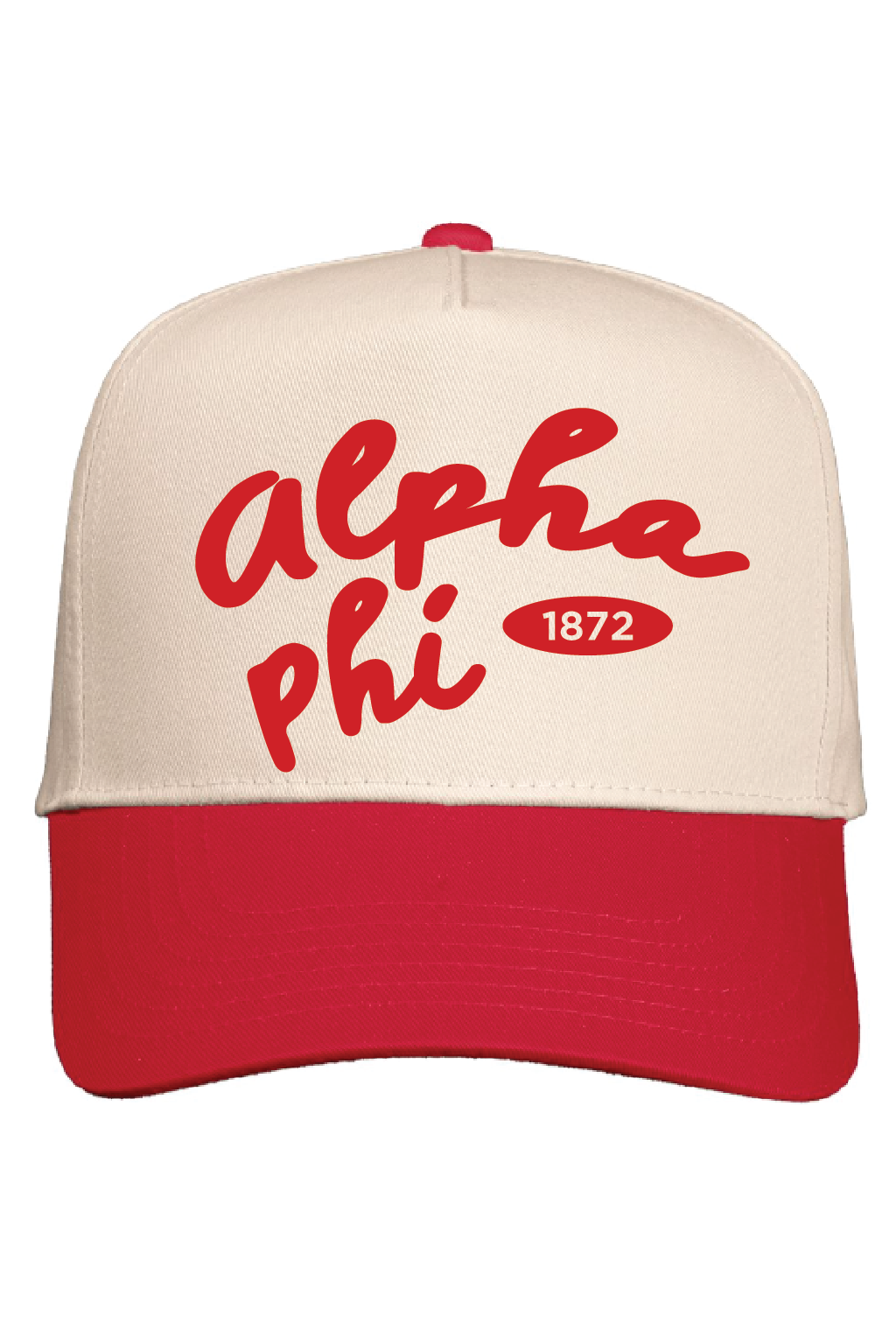 Alpha Phi Red Trucker Hat