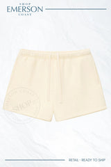 Cream Shorts