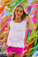 Delta Zeta Cherry Much Tank