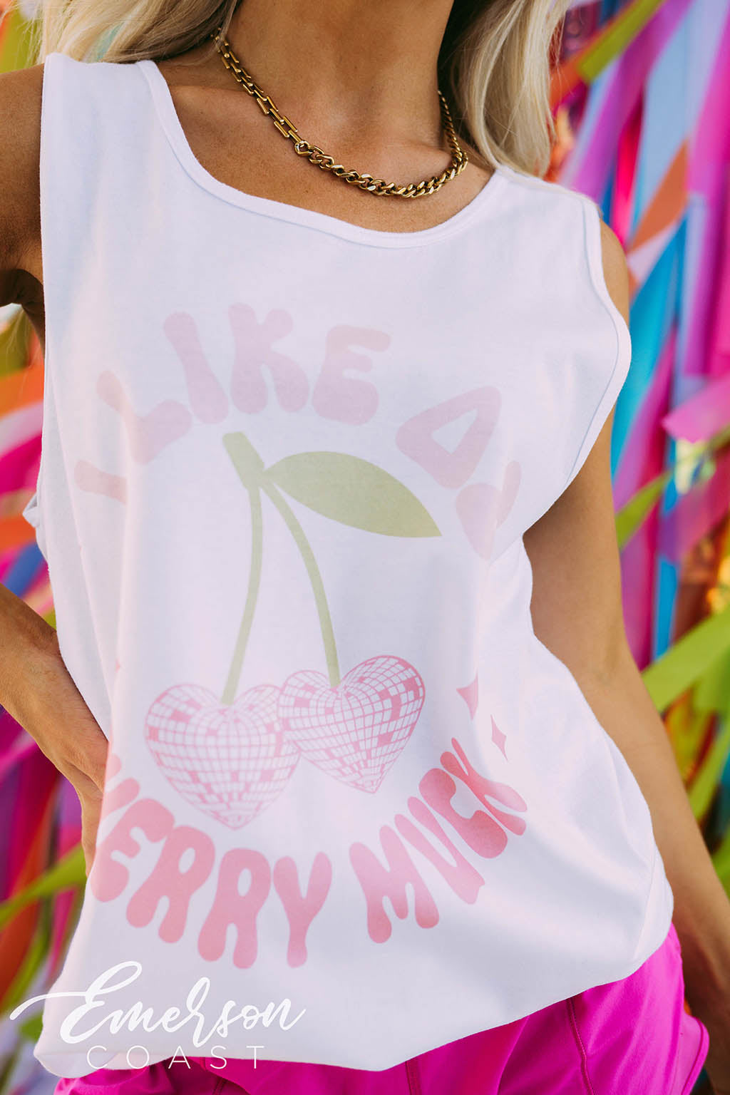 Delta Zeta Cherry Much Tank