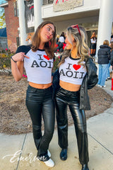 Alpha O I Love New York Bid Day Baby Tee