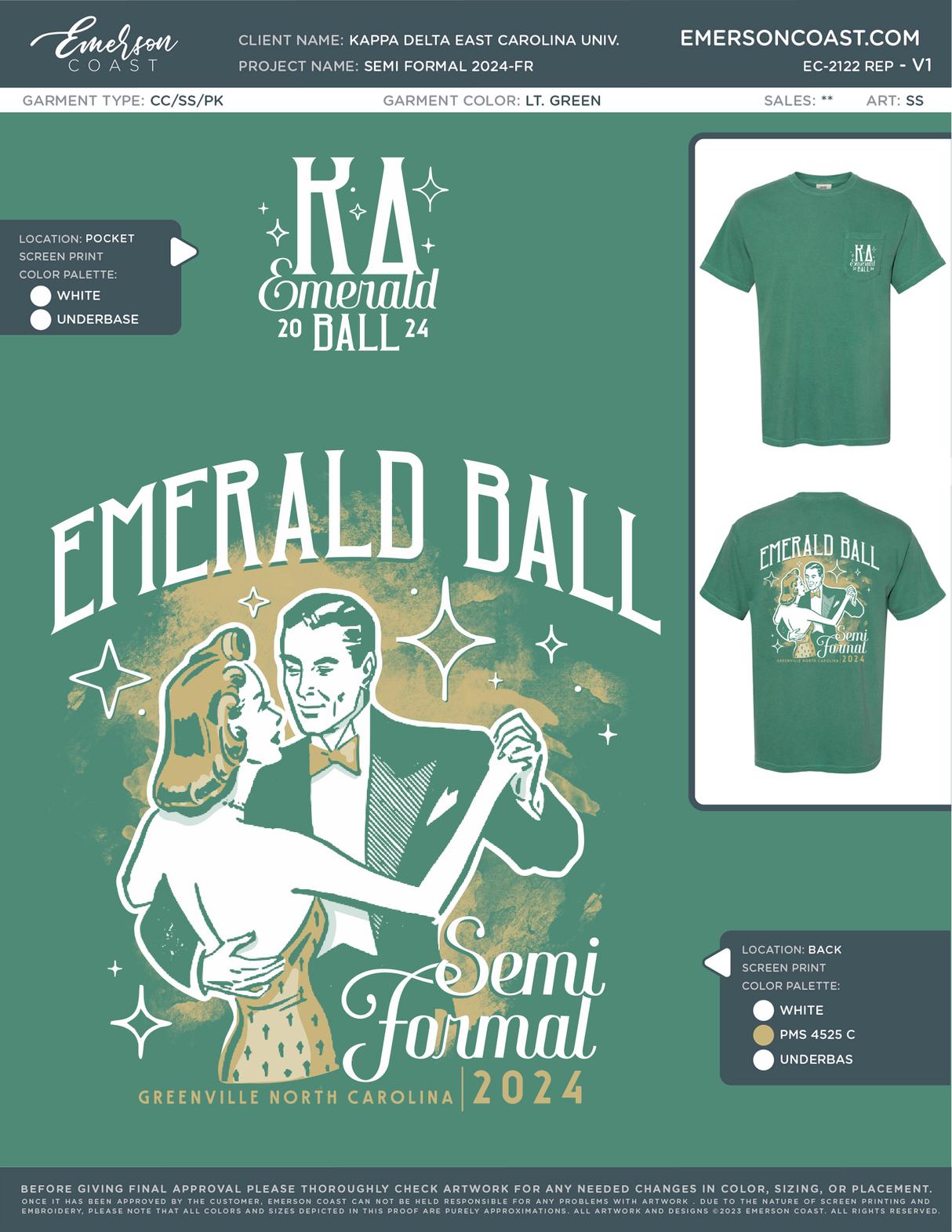 EC-2122 REP Kappa Delta East Carolina University Semi Formal 2024-FR