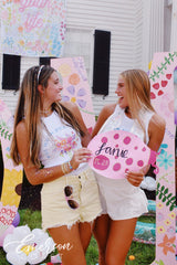 Phi Mu In Full Bloom Bid Day Baby Tank