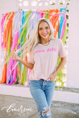 Kappa Delta Pink Tee