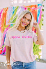 Kappa Delta Pink Tee