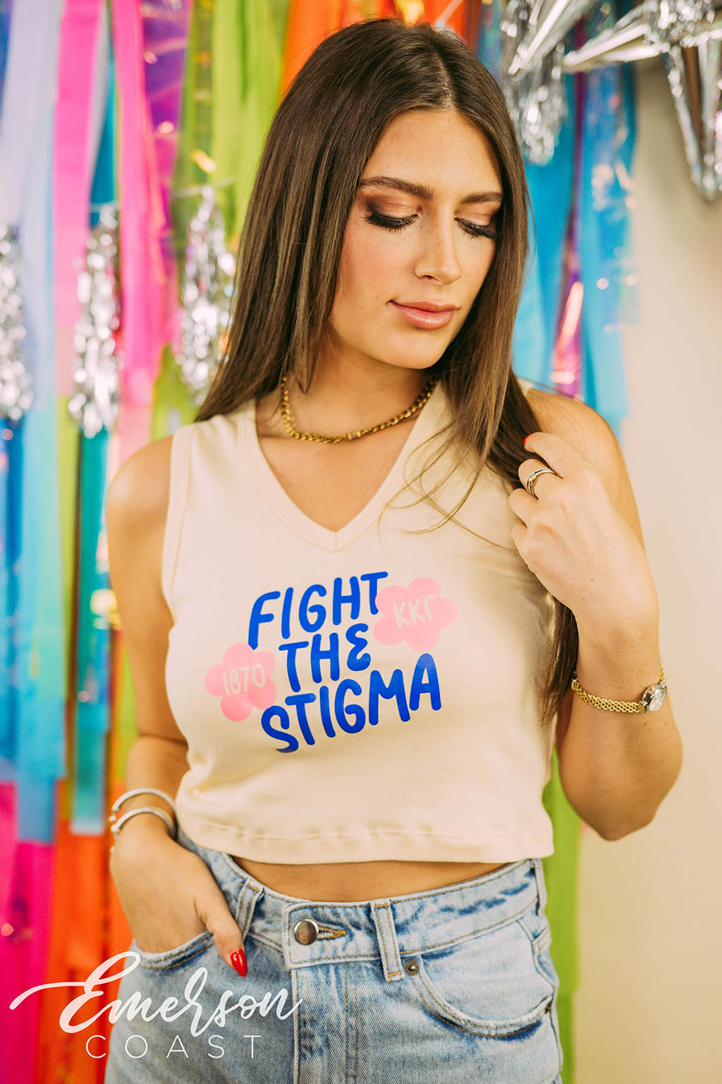 Kappa Fight the Stigma Baby Tank