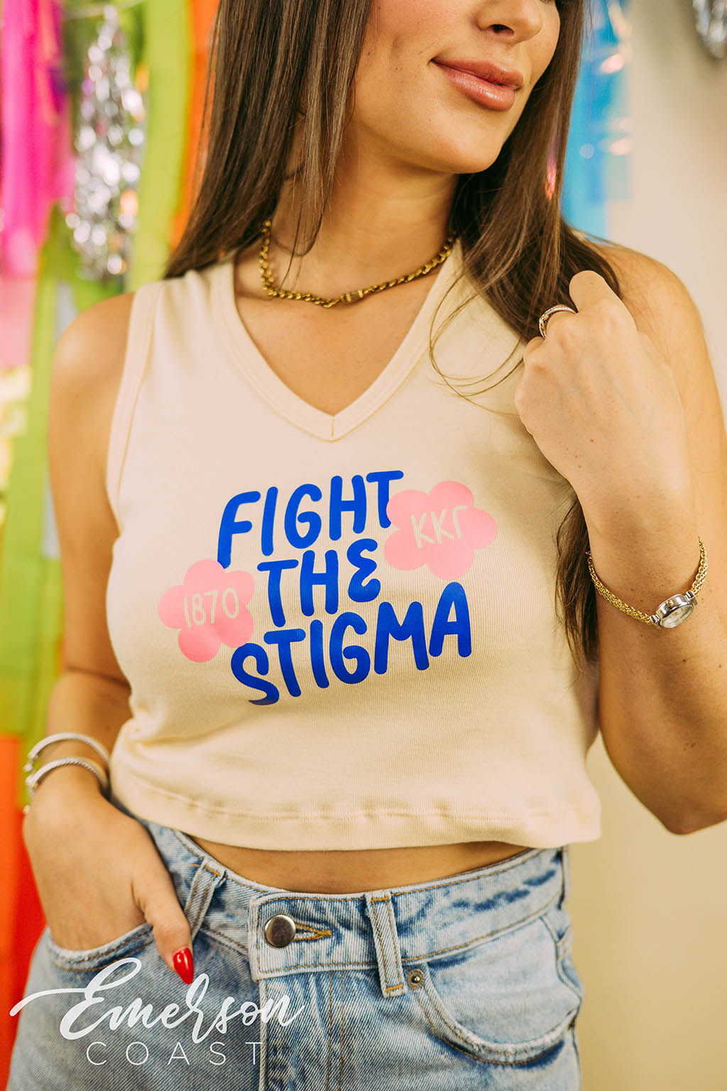 Kappa Fight the Stigma Baby Tank