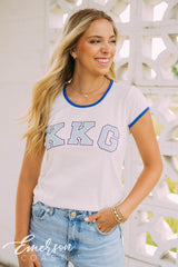 Kappa Kappa Gamma Letters Baby Ringer