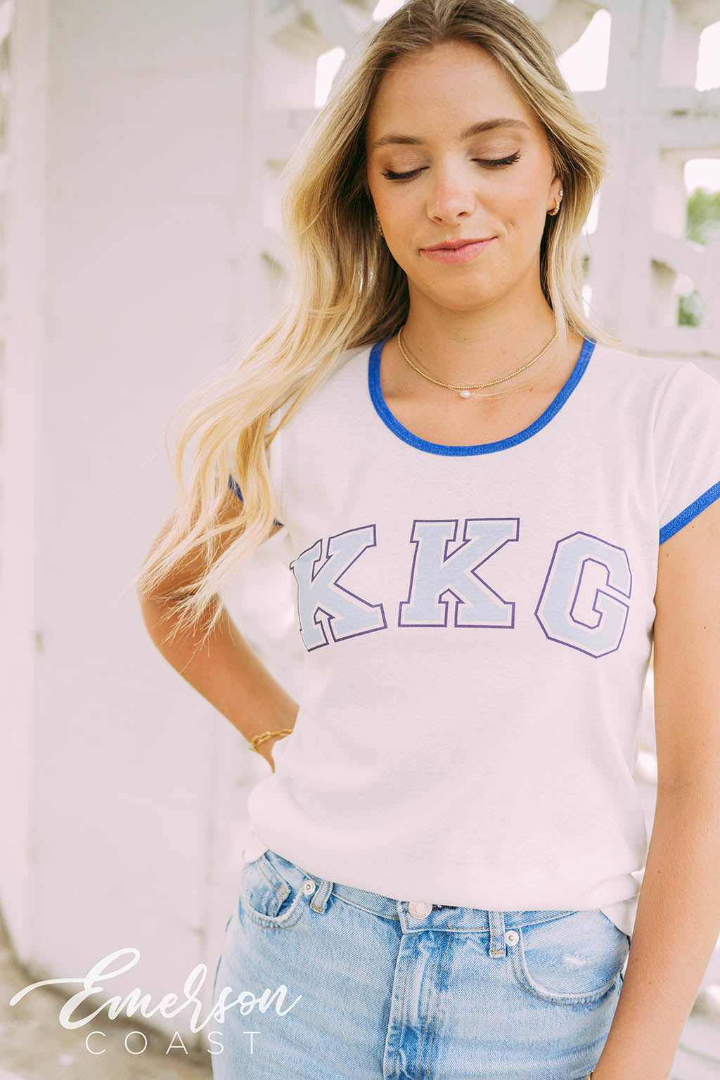 Kappa Kappa Gamma Letters Baby Ringer
